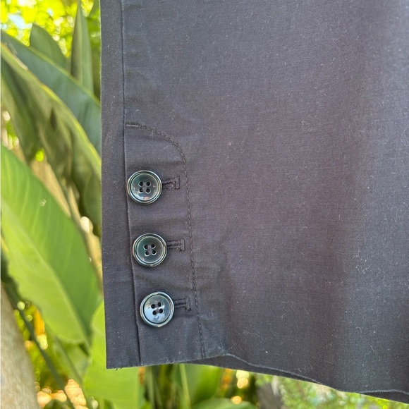 Talbots Black Perfect Skimmer Mid Rise Crop Pants | Size 12 - Picture 6 of 10